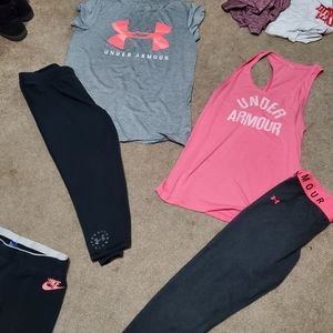 Underarmour women's workout outfit medium